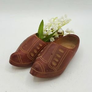 Vintage wood Dutch shoes